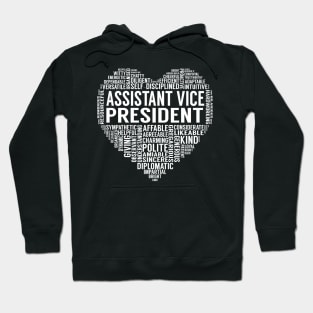 Assistant Vice President Heart Hoodie